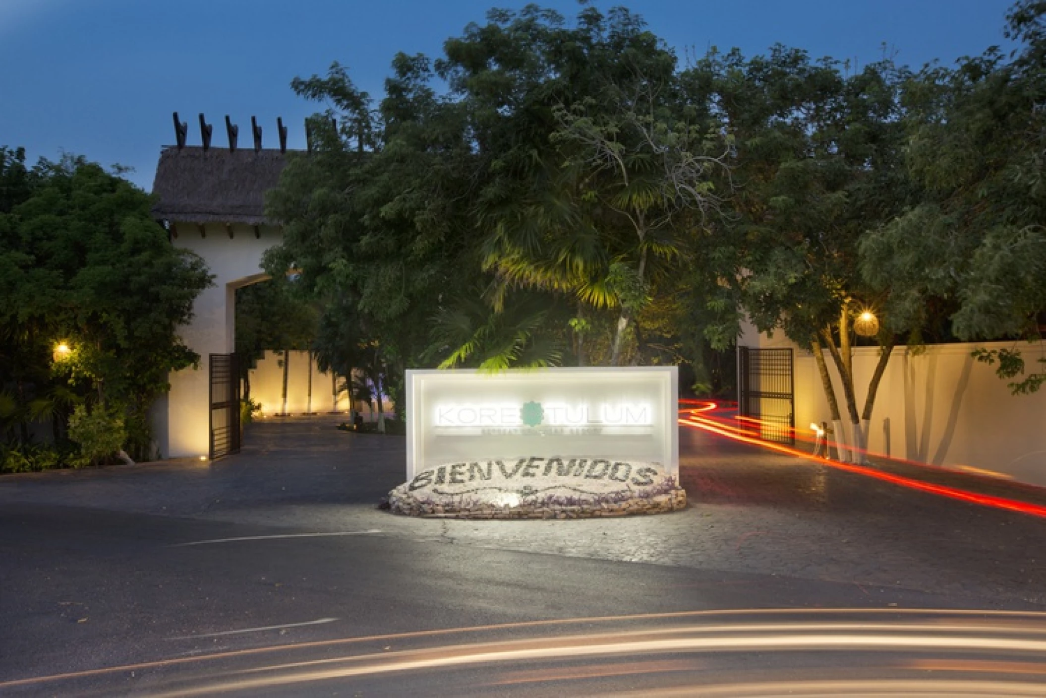 Entrance at Kore Tulum Retreat and Spa Resort