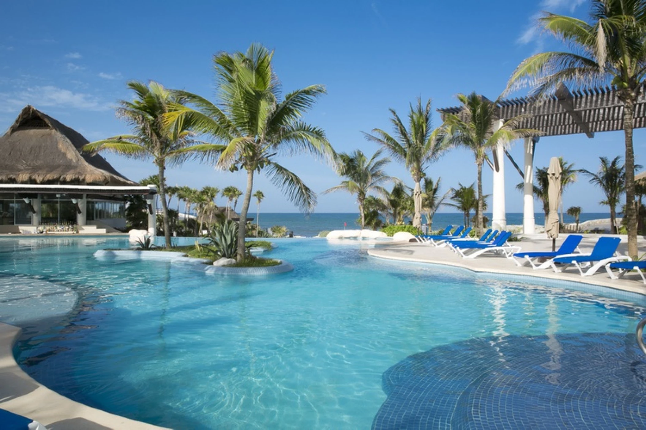 Main pool at Kore Tulum Retreat and Spa Resort