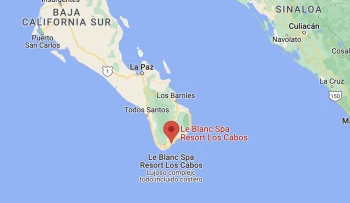 Google maps of Le Blanc Spa Resort Los Cabos