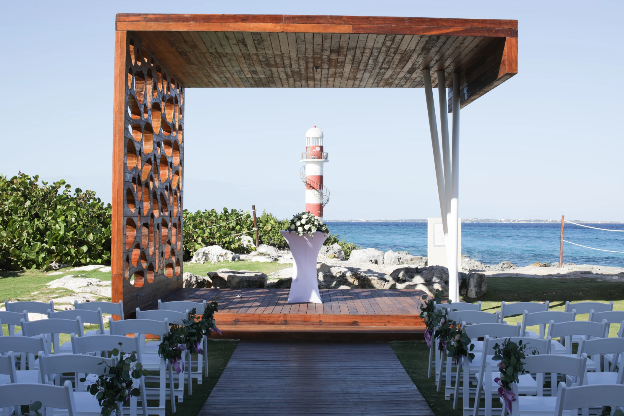 Lighthouse Gazebo venue at Hyatt Ziva Cancun