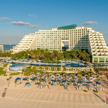 Exterior of Live Aqua Beach Resort Cancun