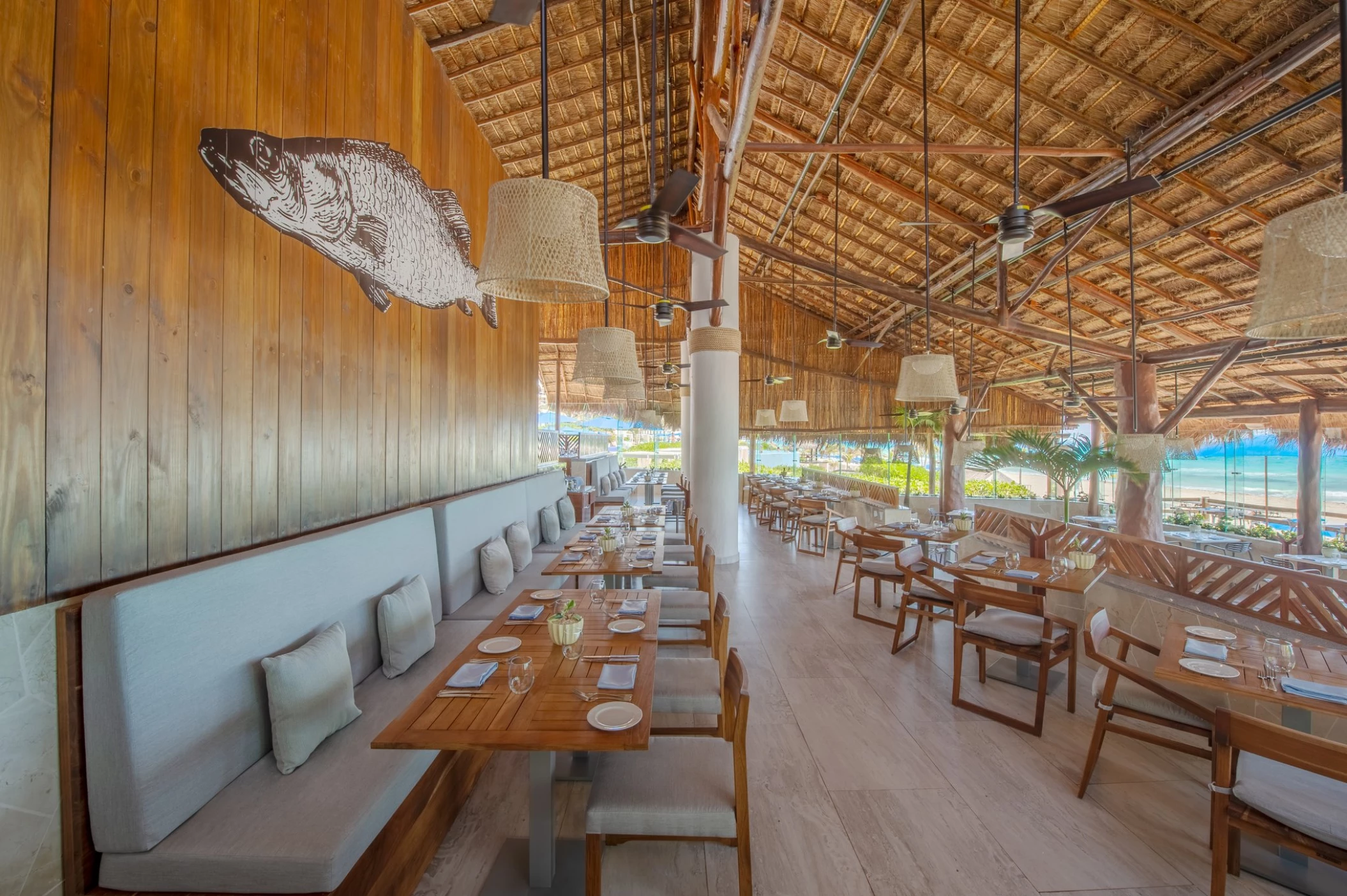 Azur restaurant at Live Aqua Beach Resort Cancun