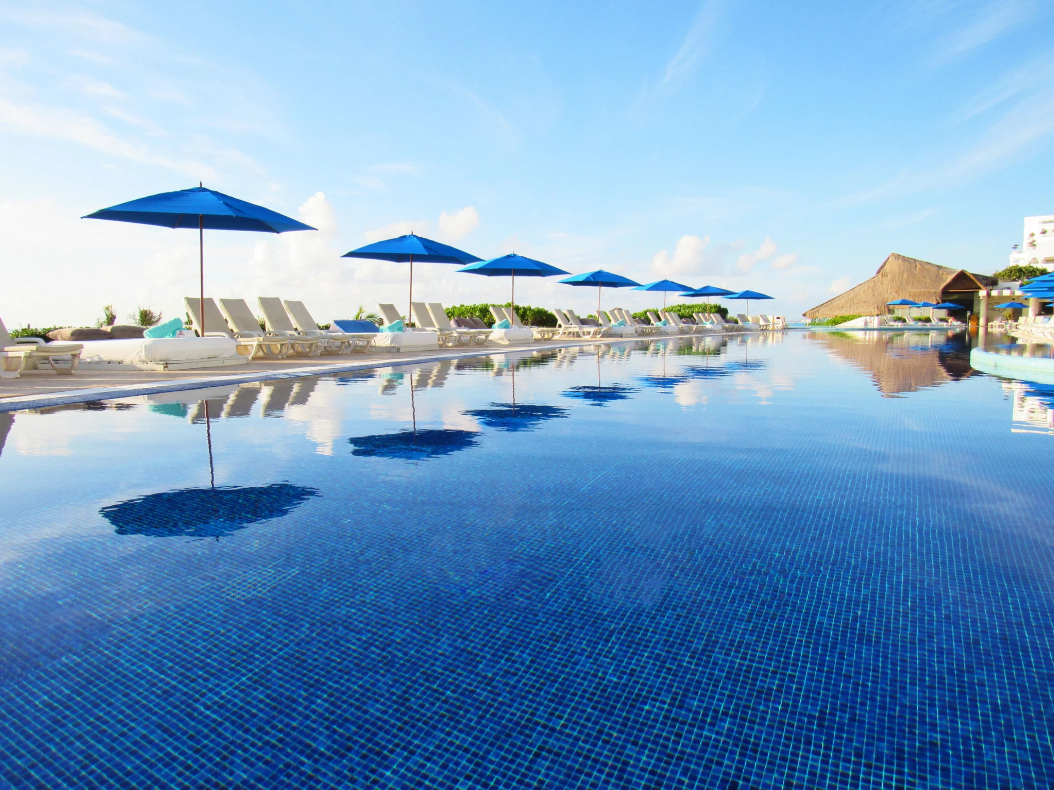 Pool at Live Aqua Beach Resort Cancun