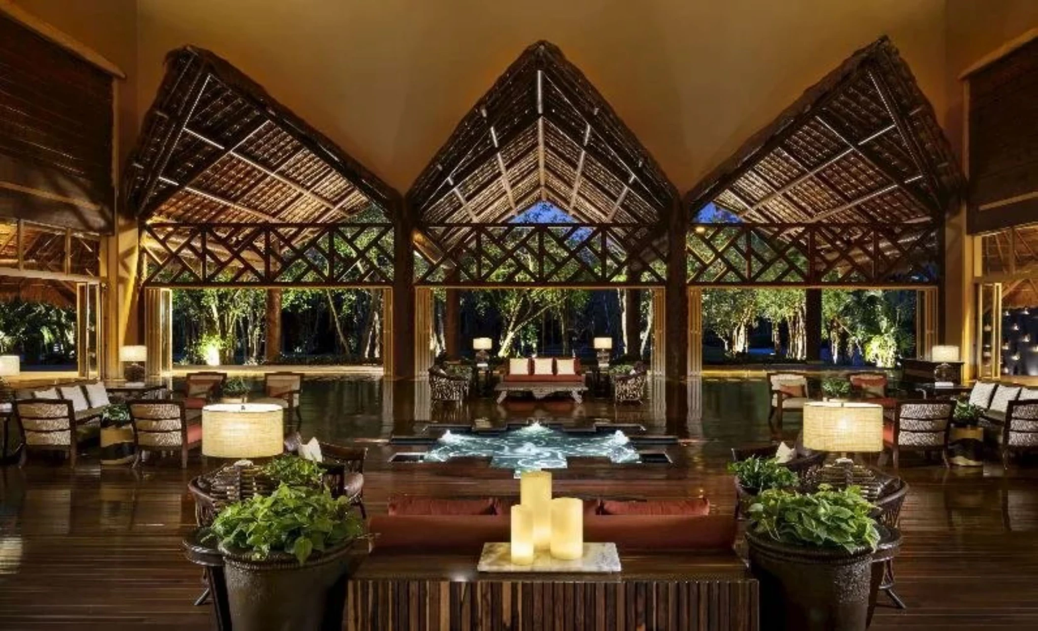 lobby of grand velas riviera maya resort