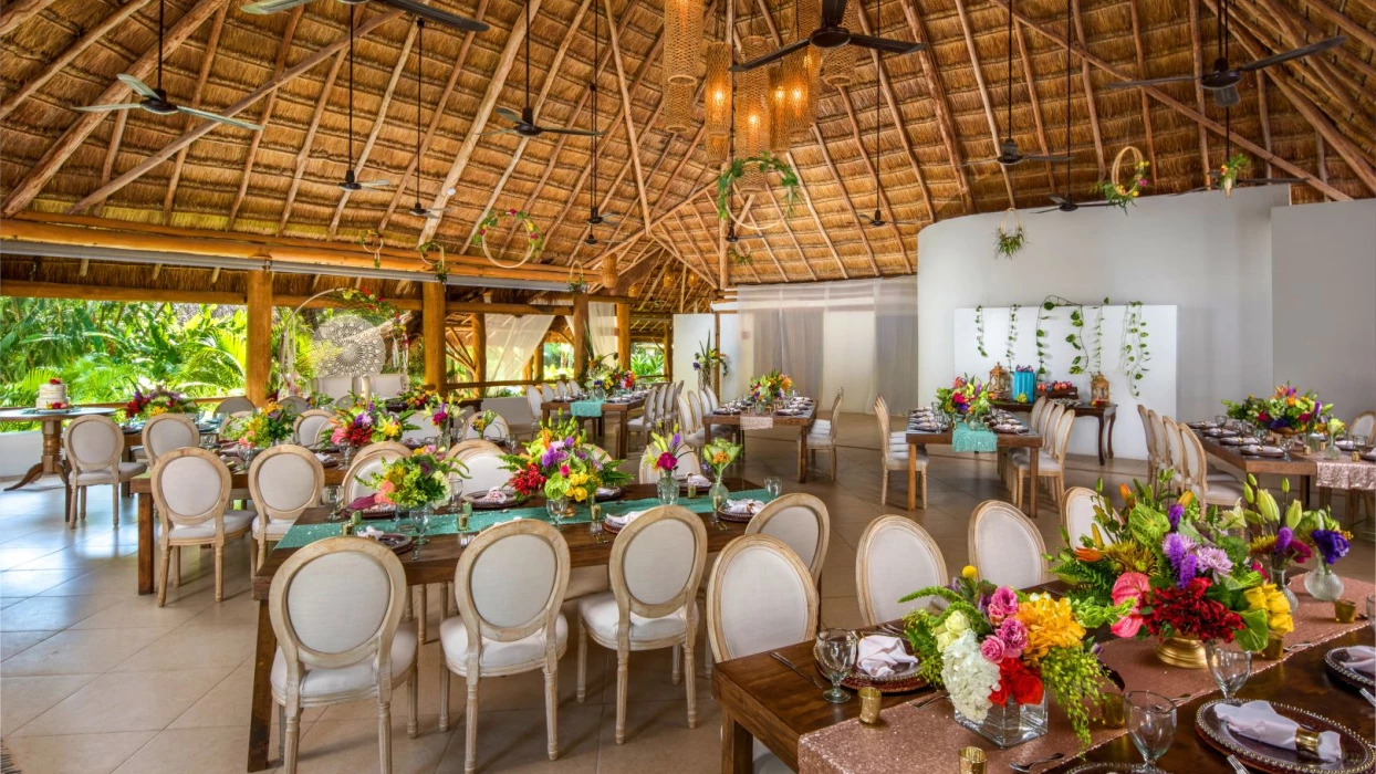 Dinner reception at Mahekal Beach Resort