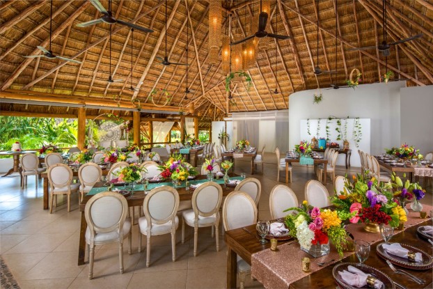 Dinner reception at Mahekal Beach Resort