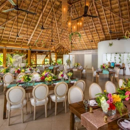 Dinner reception at Mahekal Beach Resort