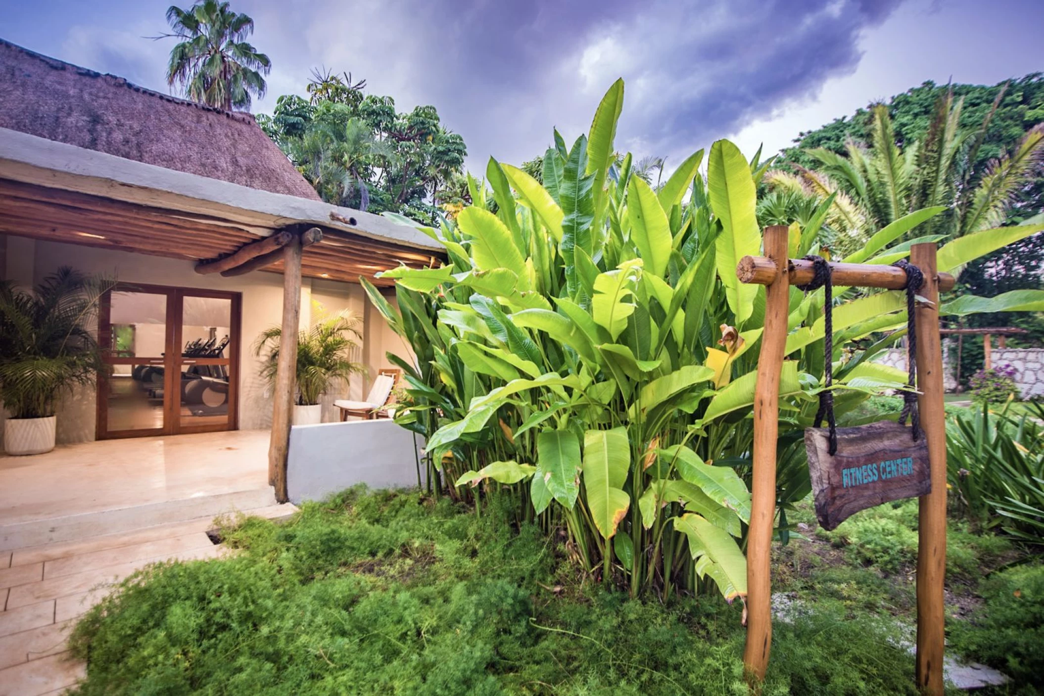 Fitness center at Mahekal Beach Resort