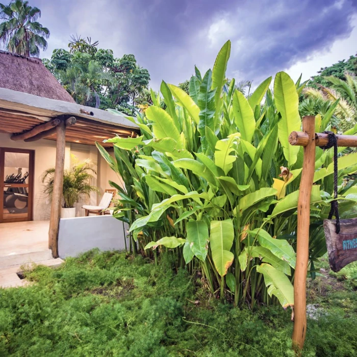 Fitness center at Mahekal Beach Resort