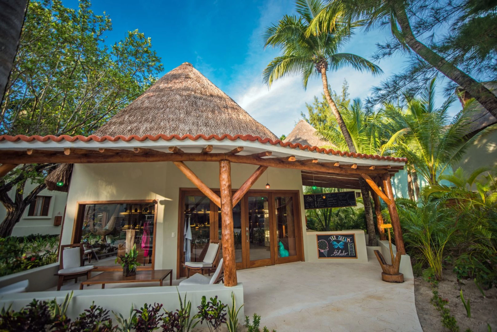 Ice cream at Mahekal Beach Resort