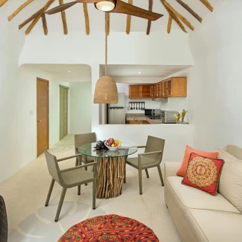 Suite Living room at Mahekal Beach Resort