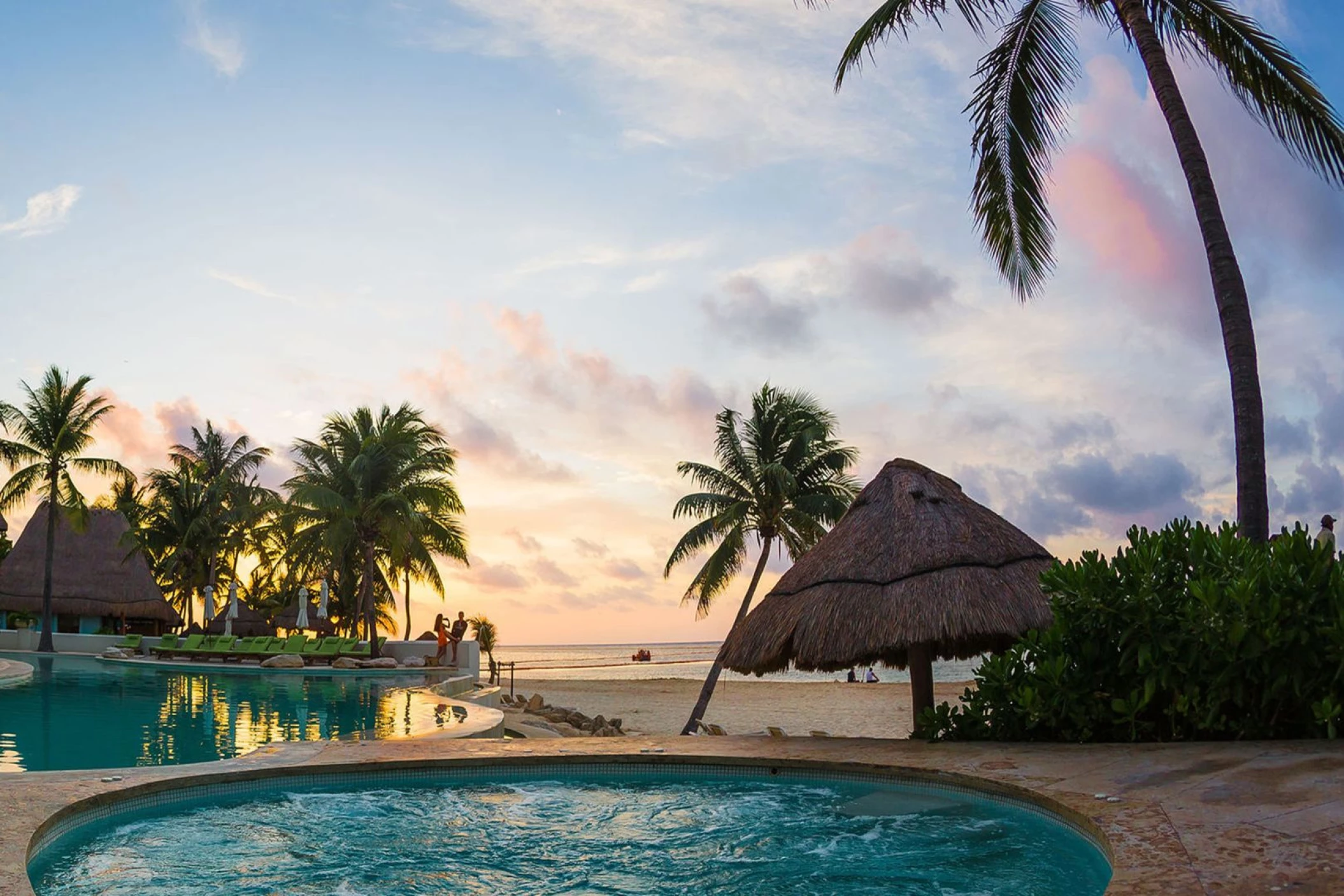 Main pool at Mahekal Beach Resort