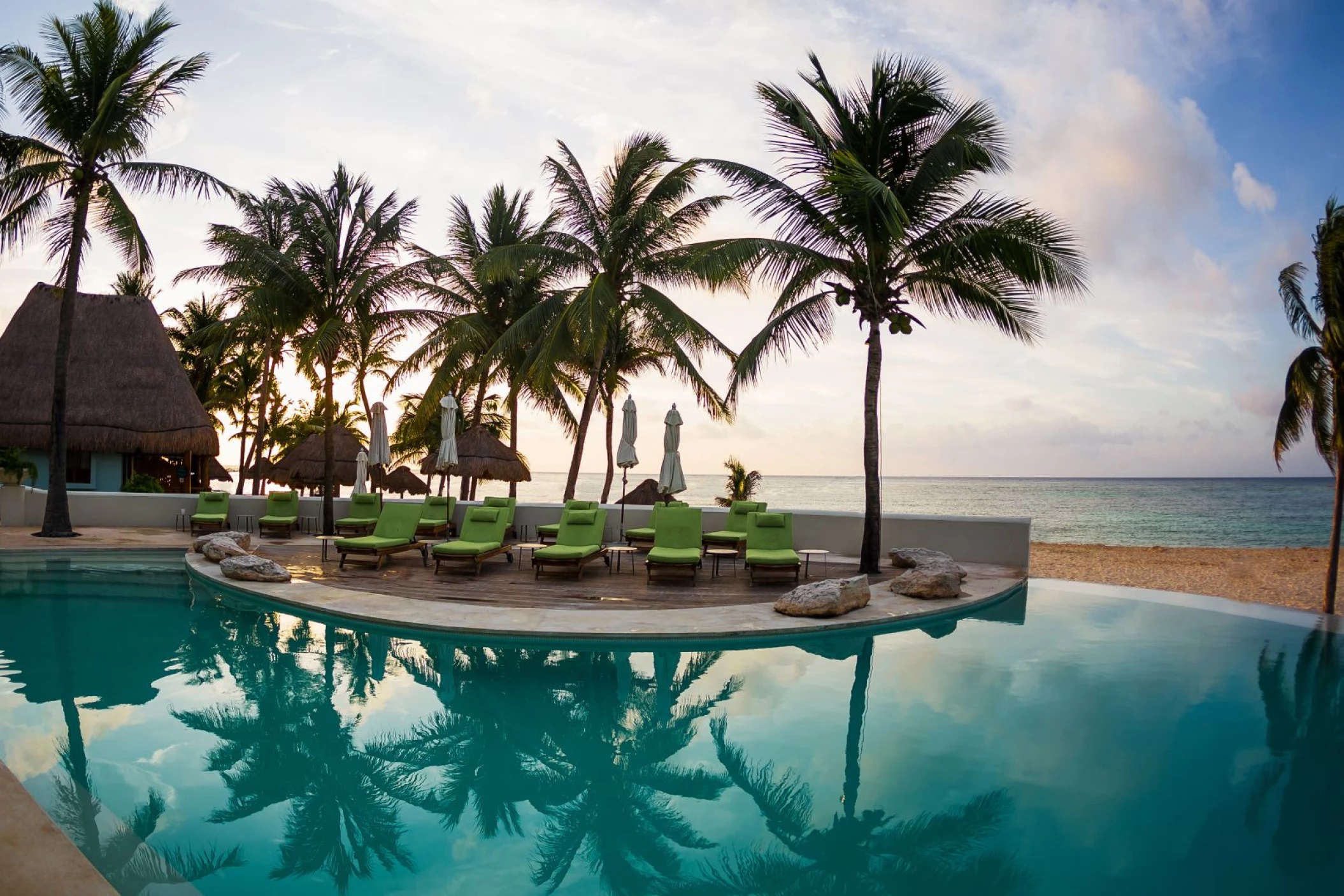 Pool at Mahekal Beach Resort