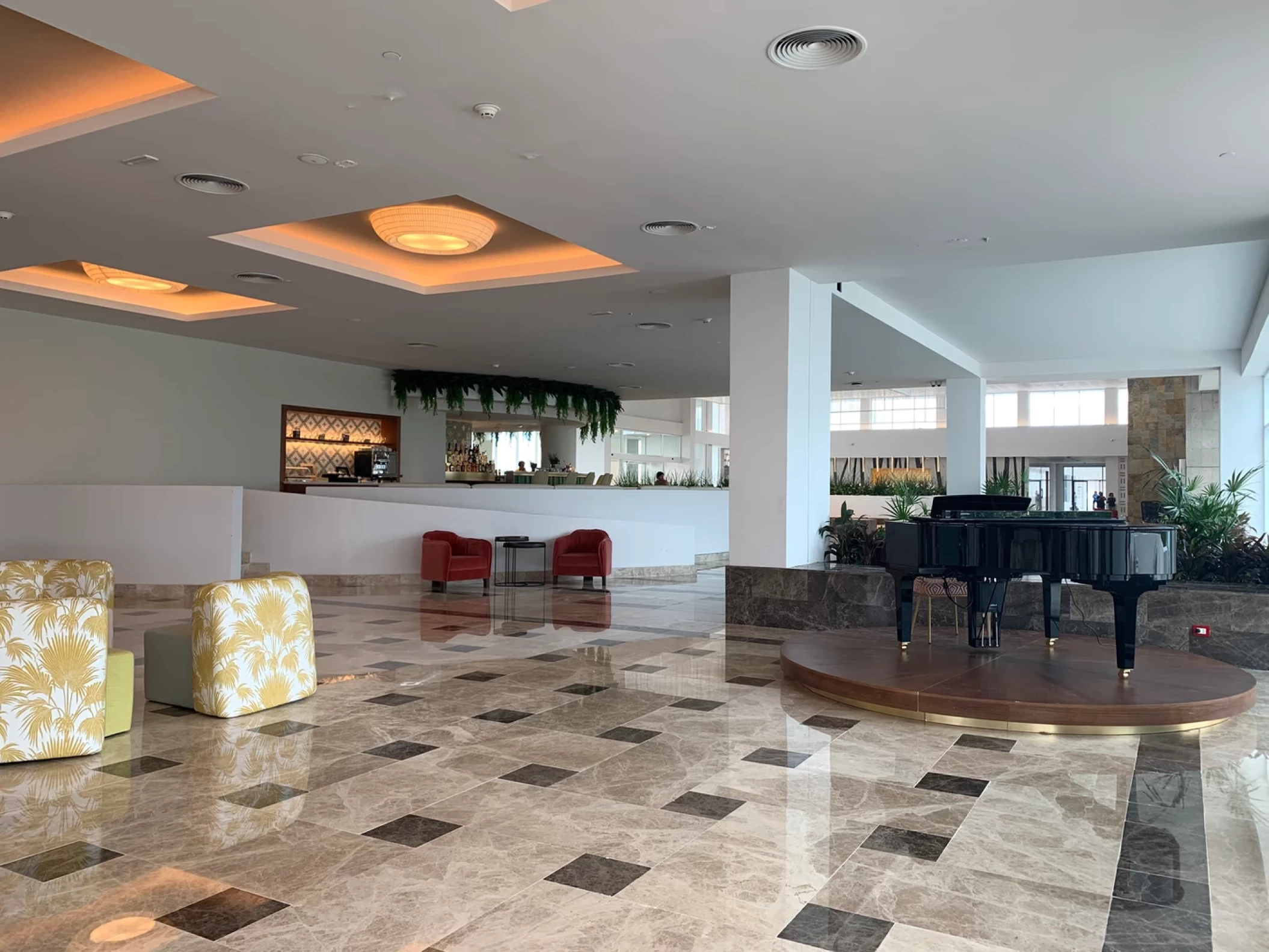 Piano bar wedding venue at Majestic Costa Mujeres