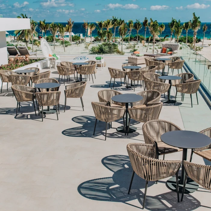 Cocktail party in Sky terrace at Majestic Elegance Costa Mujeres