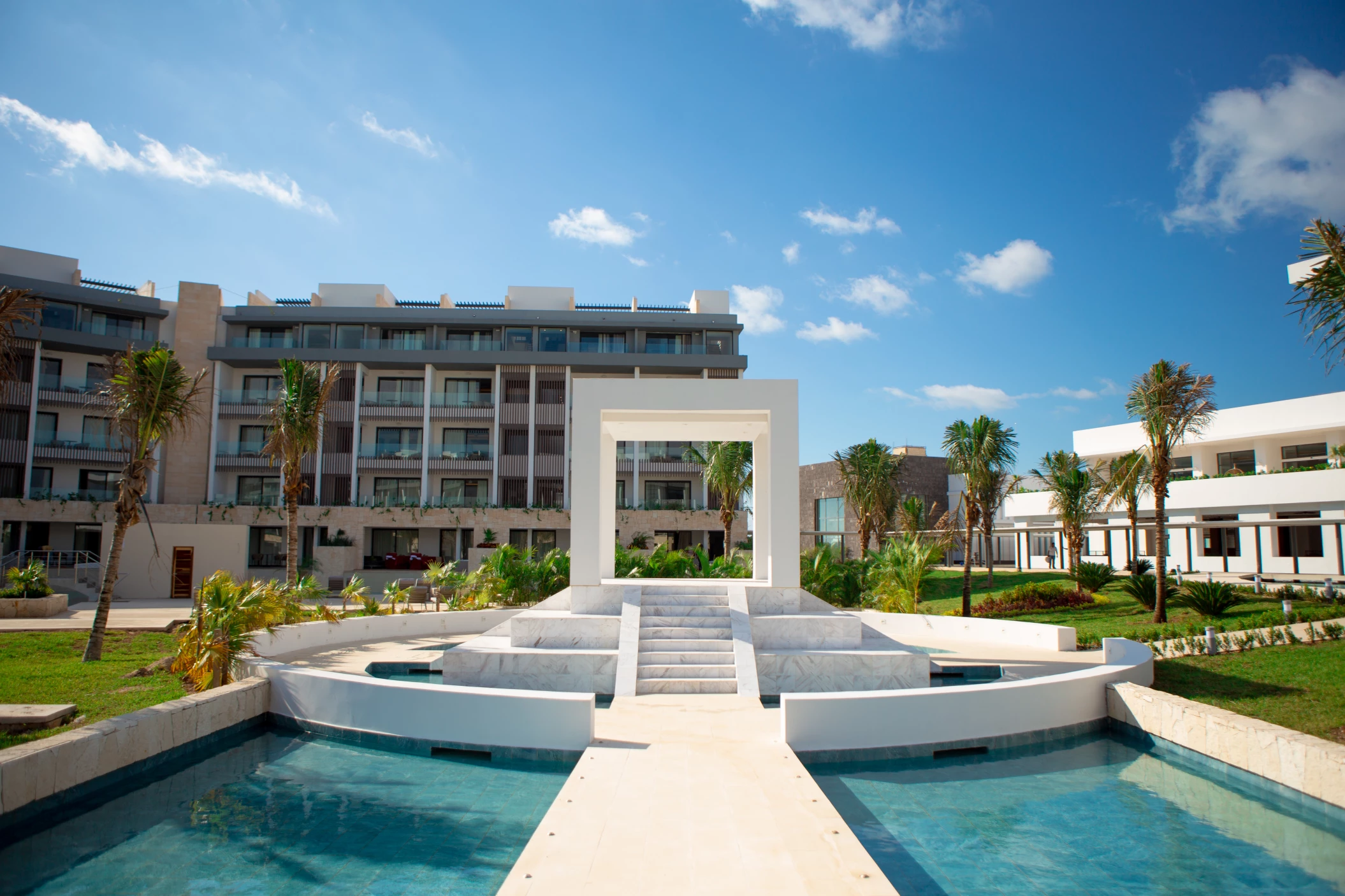 Garden gazebo at Majestic Elegance Costa Mujeres