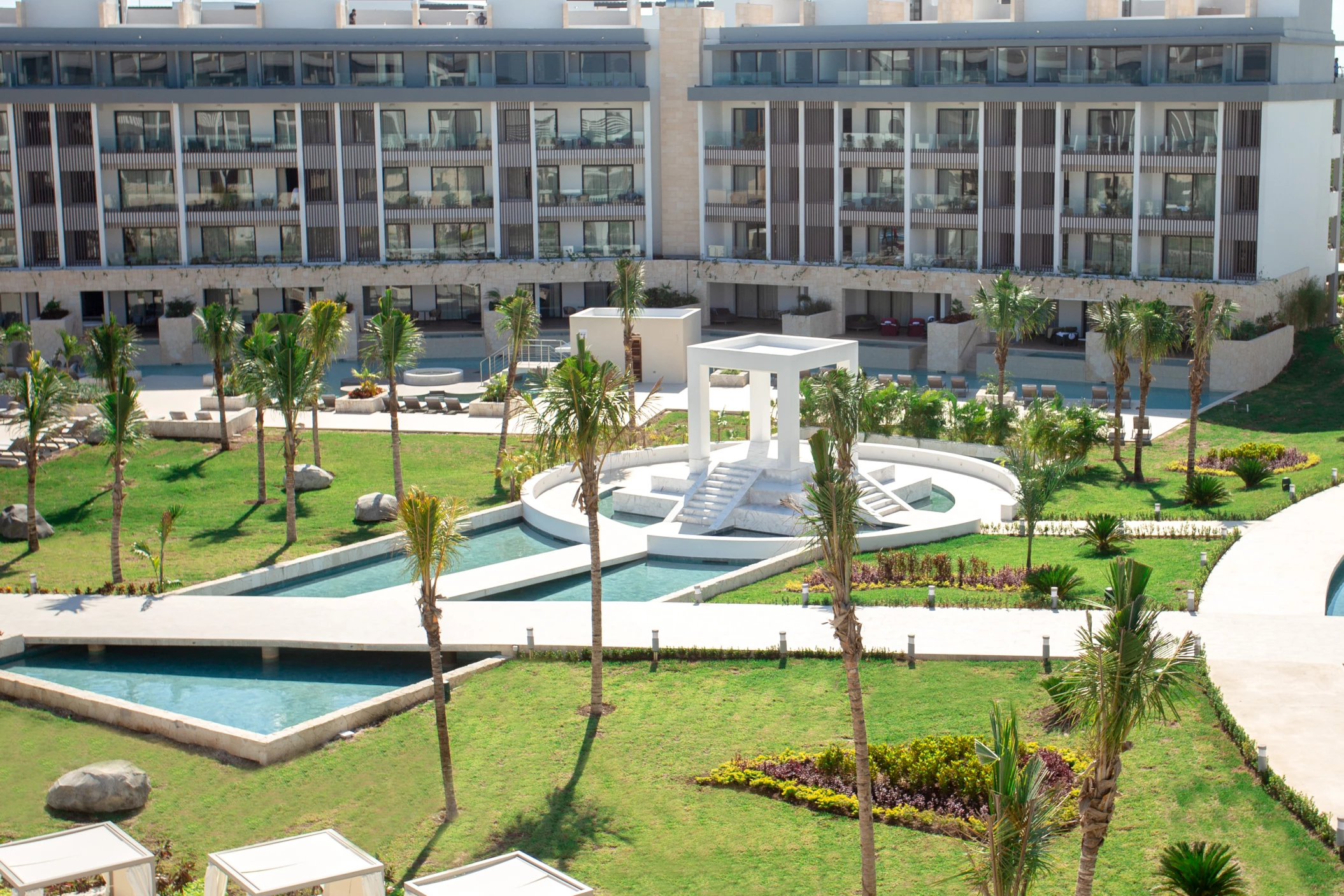 Garden gazebo at Majestic Elegance Costa Mujeres