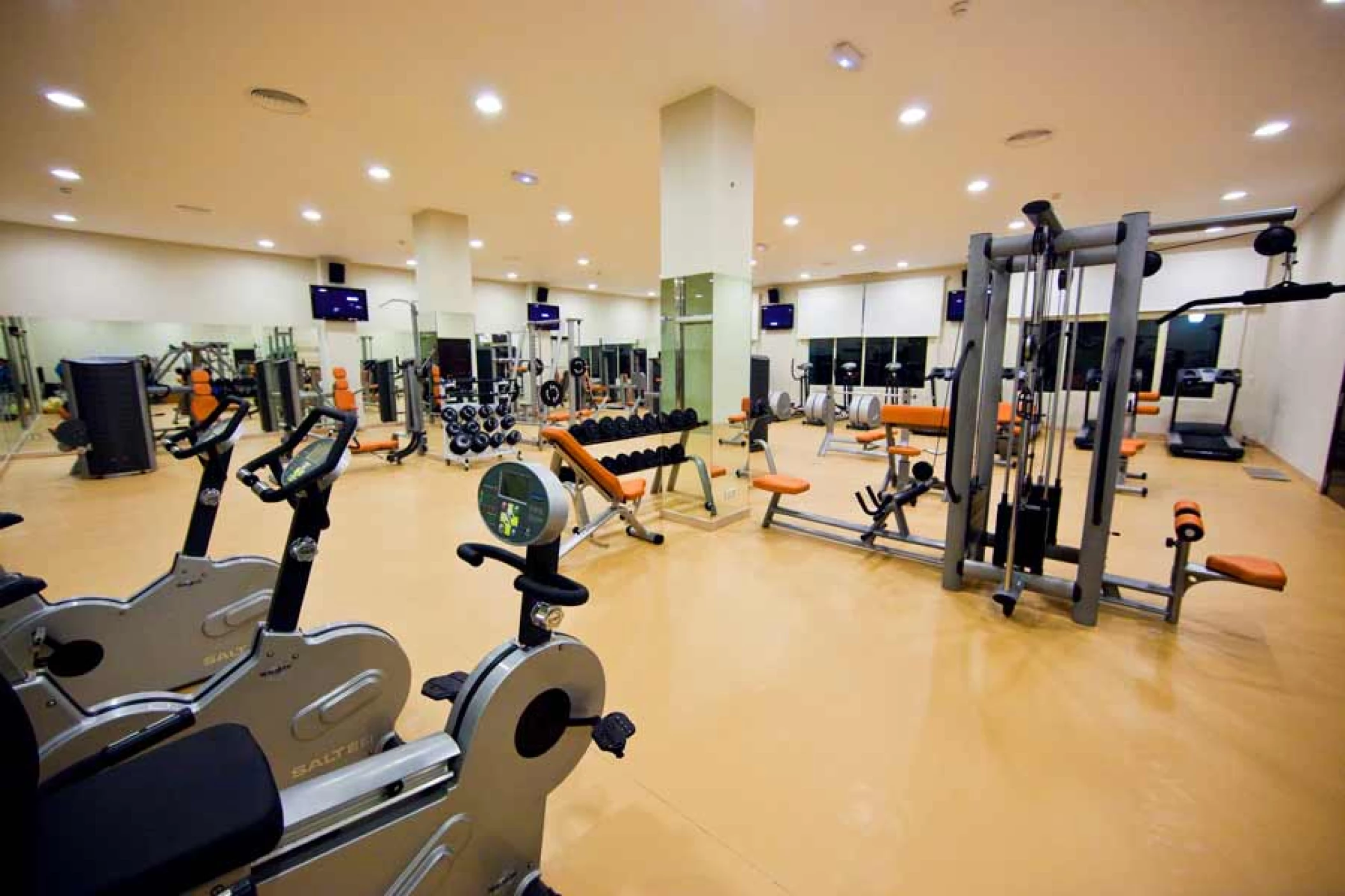 Fitness center at Majestic Elegance Punta Cana