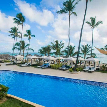 Main pool at Majestic Elegance Punta Cana