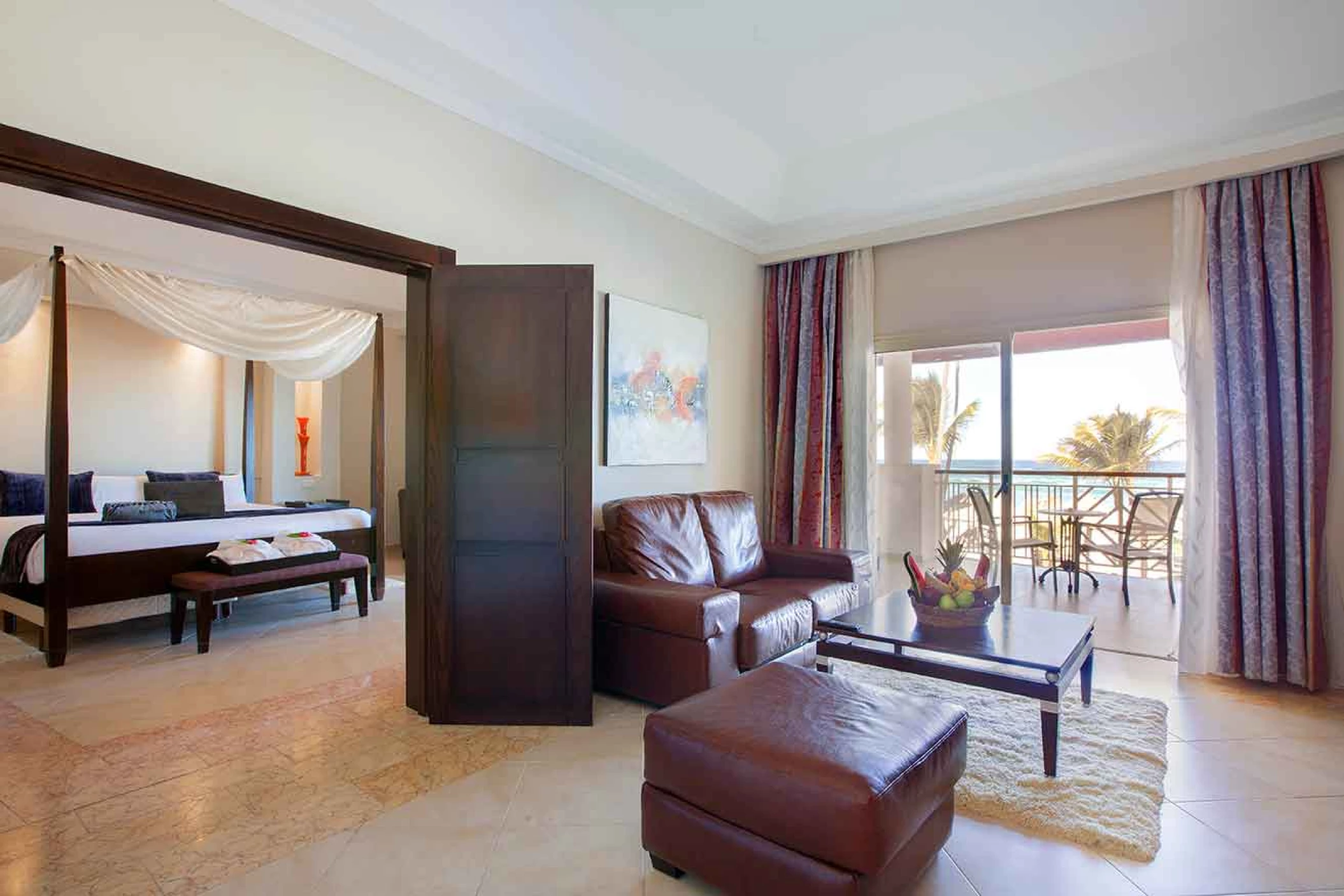 Living room suite at Majestic Elegance Punta Cana