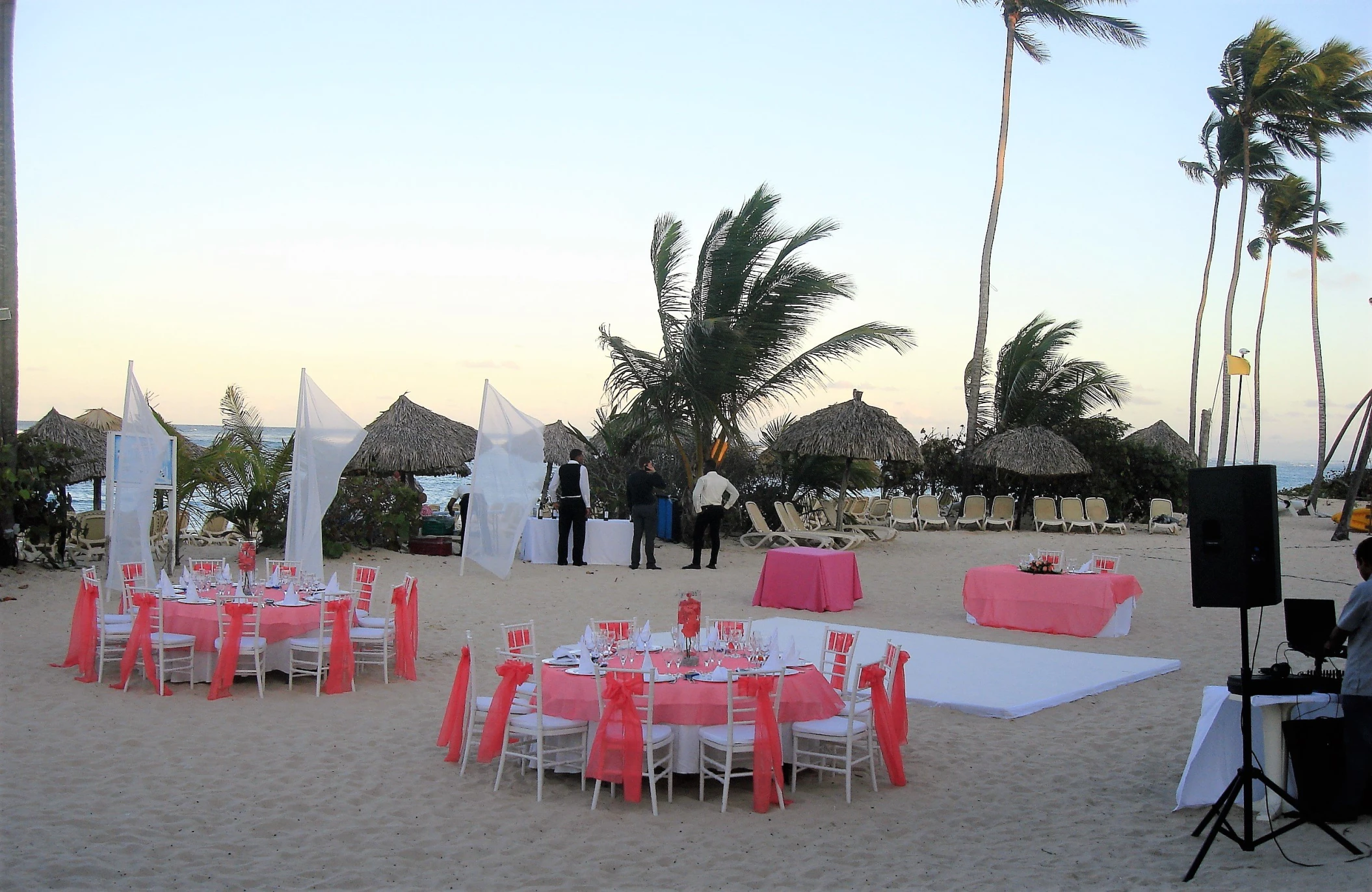 Beach wedding venue at Majestic Elegance Punta Cana