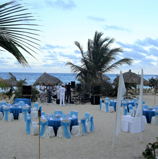 Beach wedding venue at Majestic Elegance Punta Cana