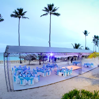 Beach wedding venue at Majestic Elegance Punta Cana