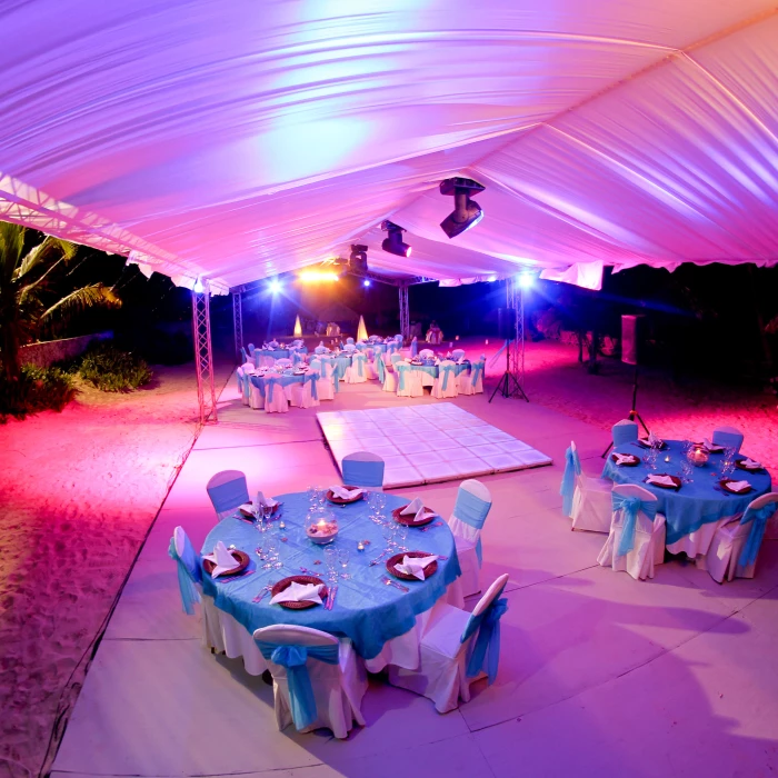 Beach wedding venue at Majestic Elegance Punta Cana