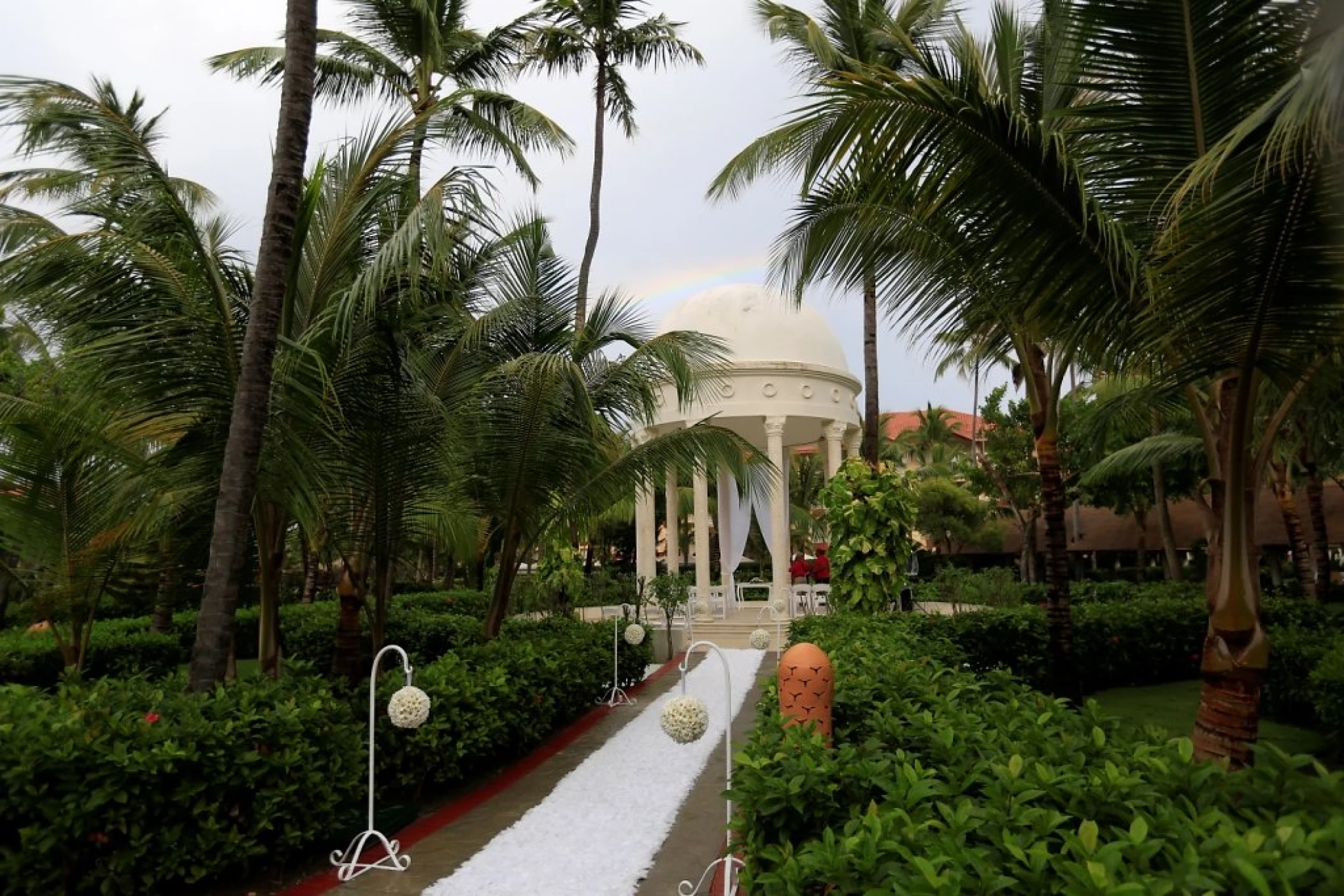 Garden gazebo at Majestic Elegance Punta Cana