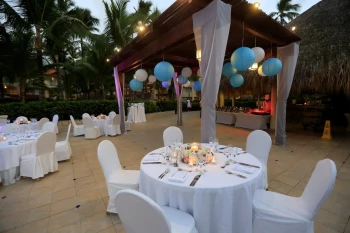 Wet bar terrace at Majestic Elegance Punta Cana
