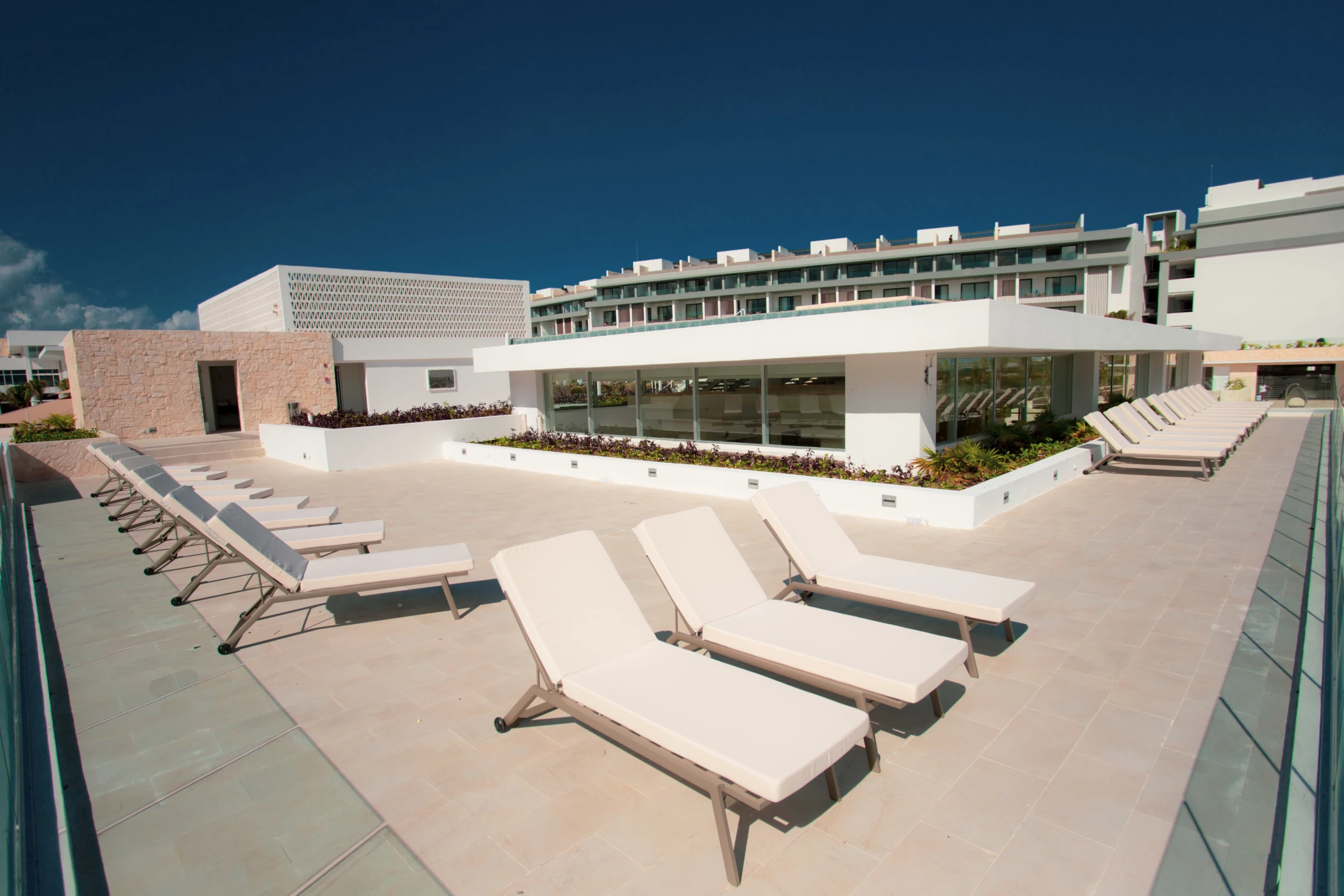 Sky terrace at Majestic Elegance Costa Mujeres