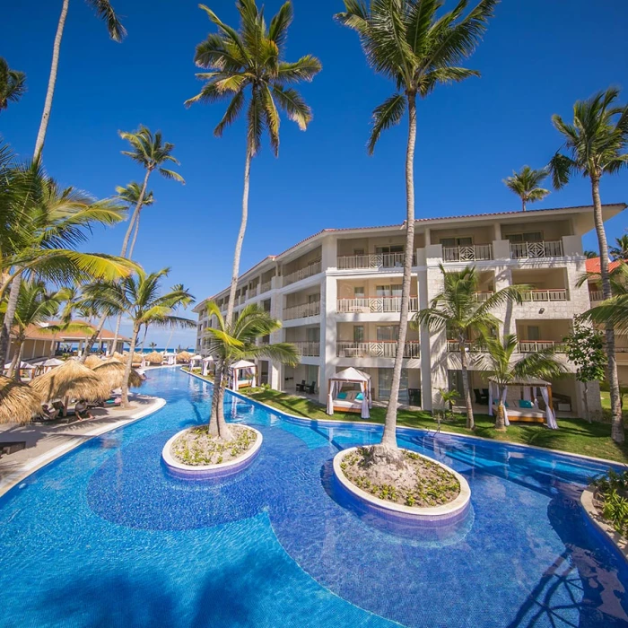 Lazy river pool at Majestic Mirage Punta Cana