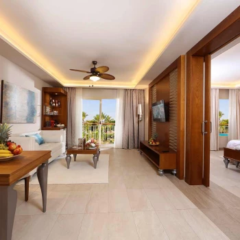 family one bedroom suite at Majestic Mirage Punta Cana