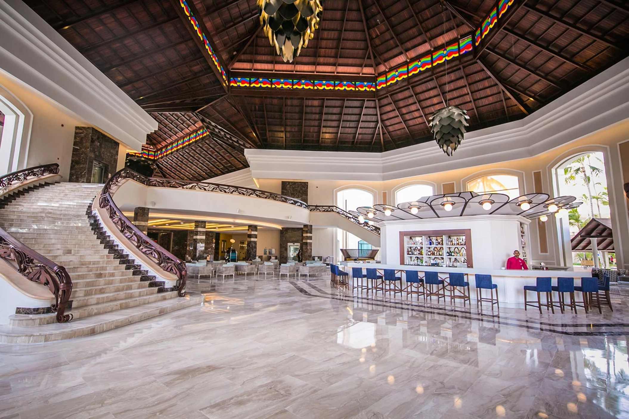 Lobby at Majestic Mirage Punta Cana