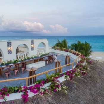 Encanto terrace wedding venue at Mar del Cabo by Velas Resort