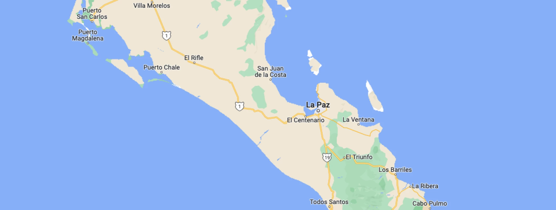 Google maps of Mar del Cabo Resort