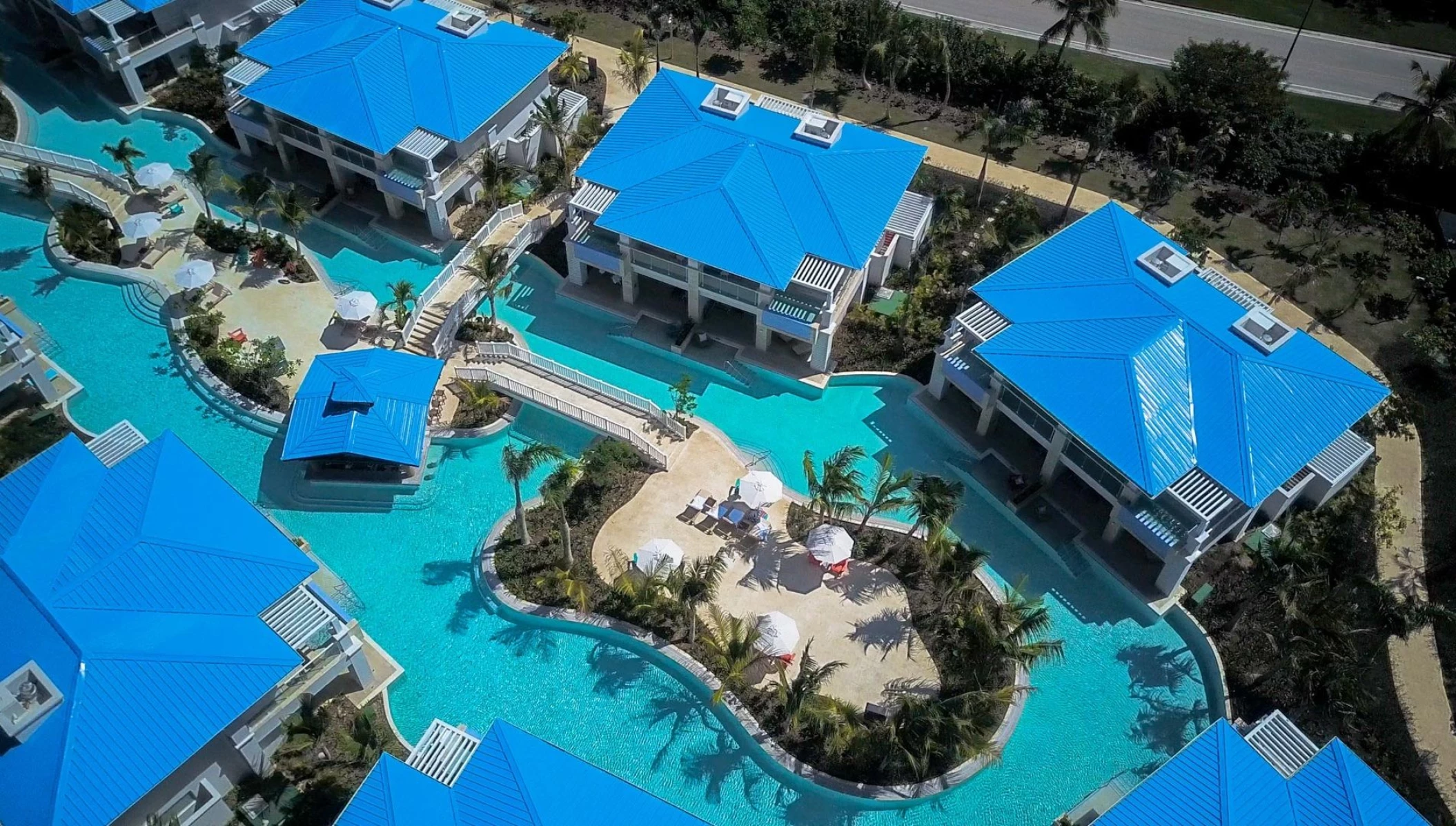 Lazy river villas at Margaritaville Island Reserve Cap Cana