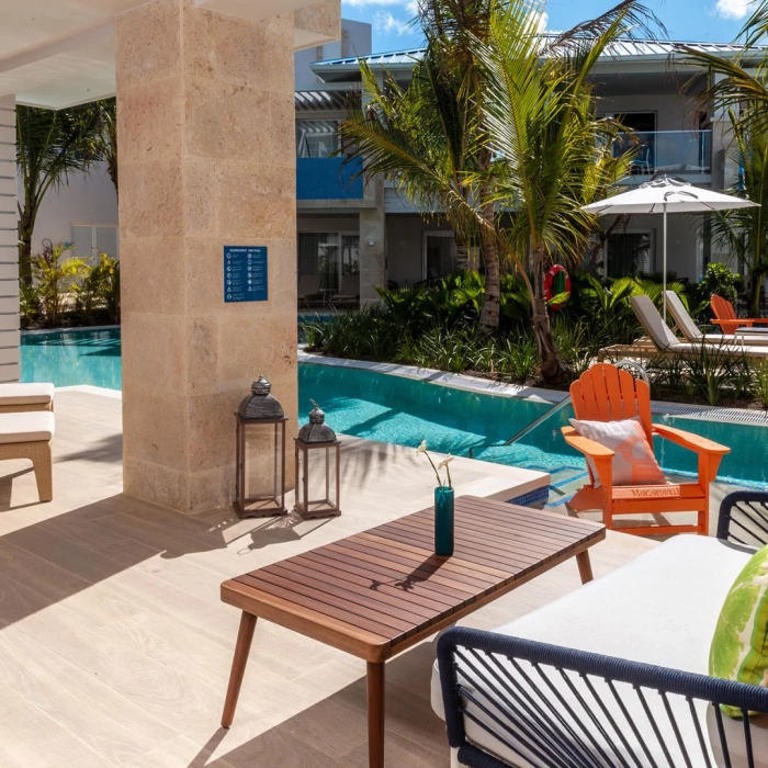 Lazy River balcony at Margaritaville Island Reserve Cap Cana