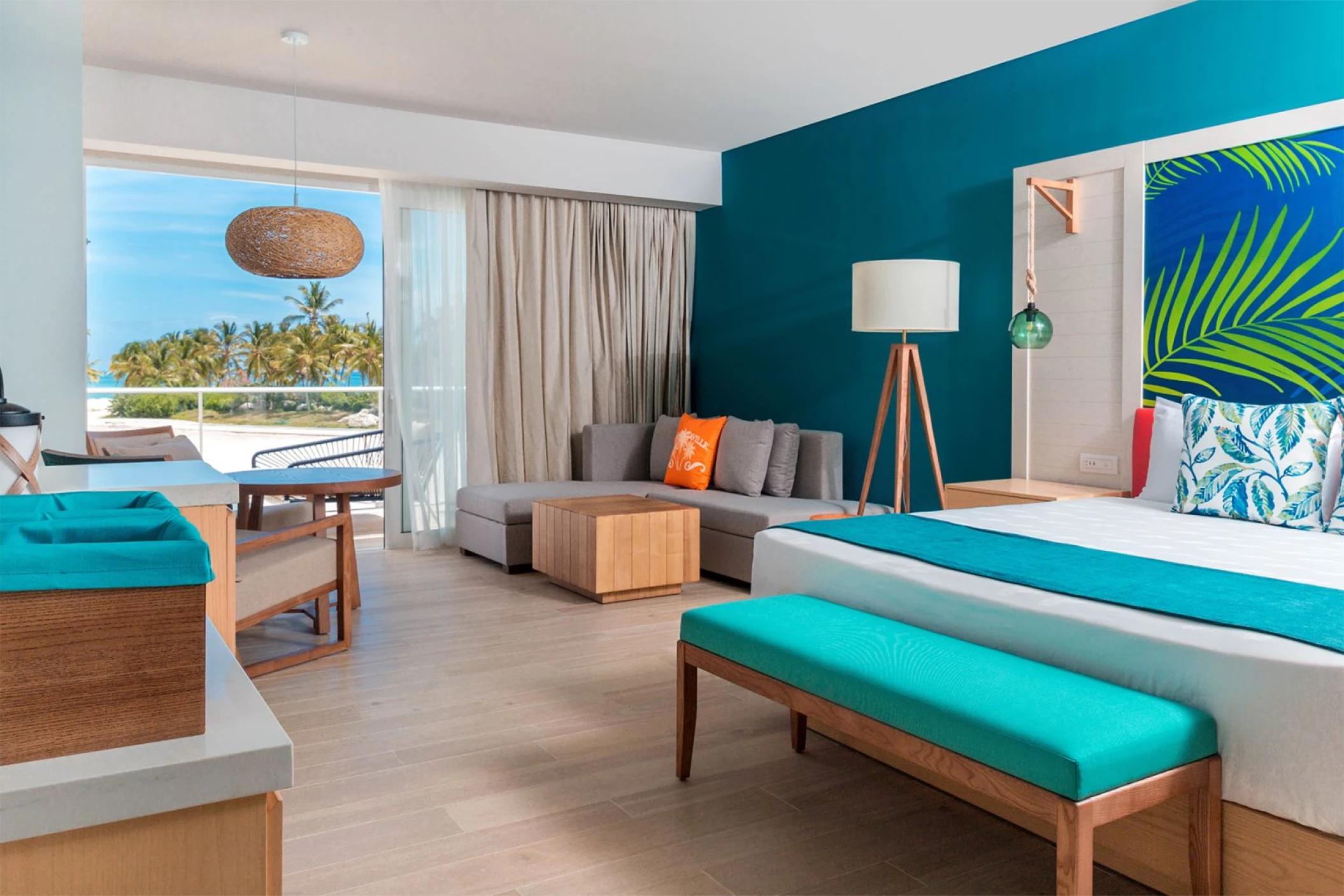 Beachfront suite at Margaritaville Island Reserve Cap Cana