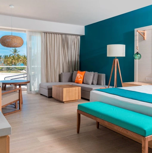 Beachfront suite at Margaritaville Island Reserve Cap Cana