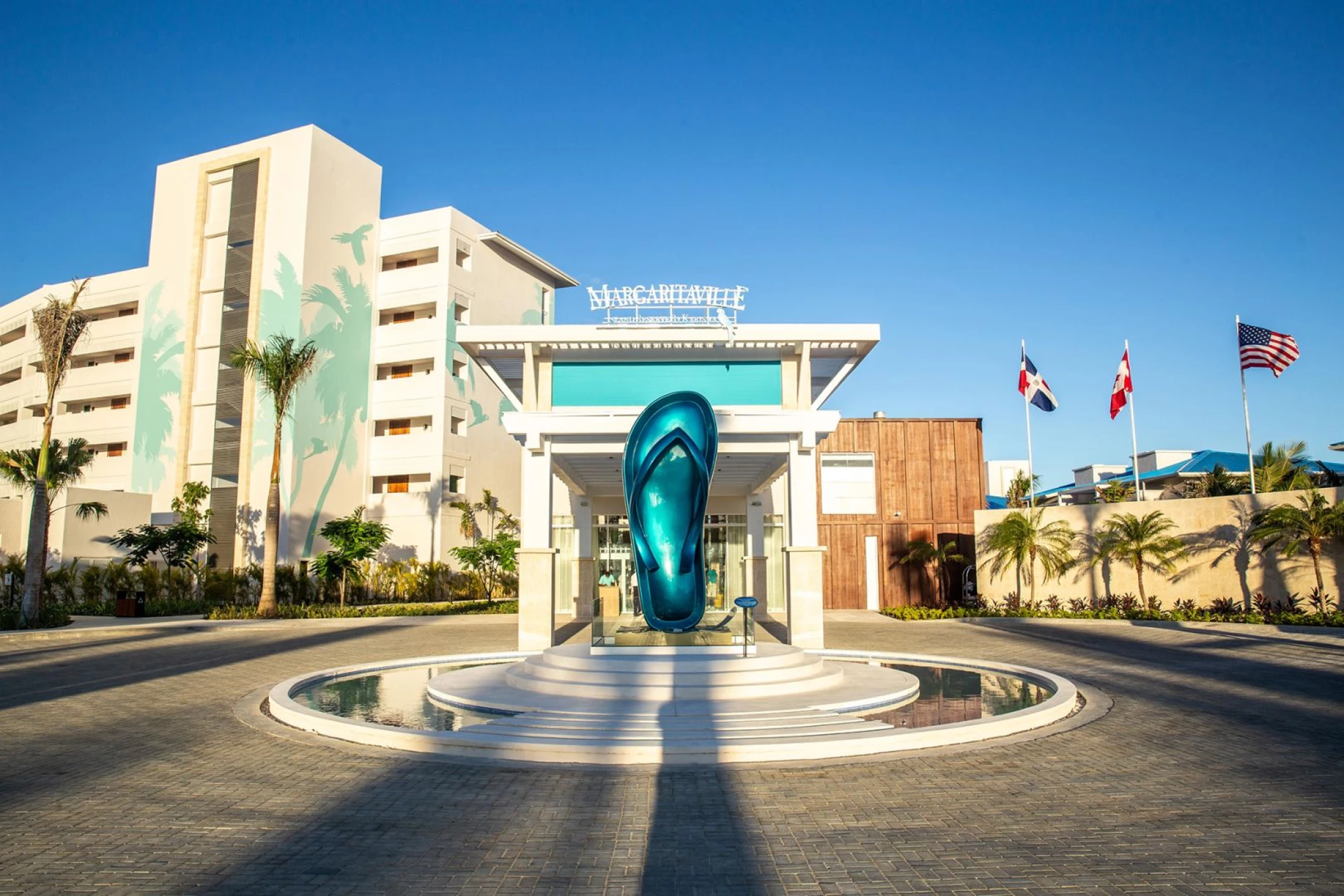 Entrance of Margaritaville Island Reserve Cap Cana