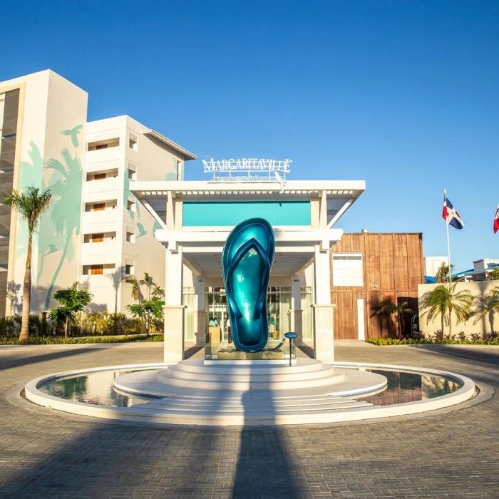 Entrance of Margaritaville Island Reserve Cap Cana