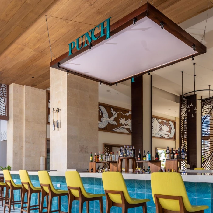 Punch bar at Margaritaville Island Reserve Cap Cana