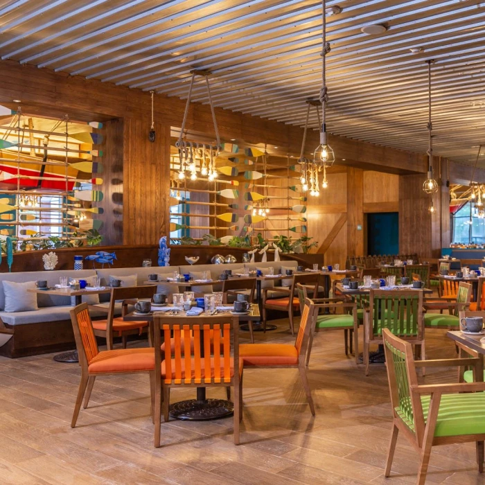 The boathouse buffet at Margaritaville Island Reserve Cap Cana