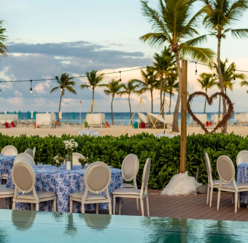 Dinner reception at Margaritaville Island Reserve Cap Cana