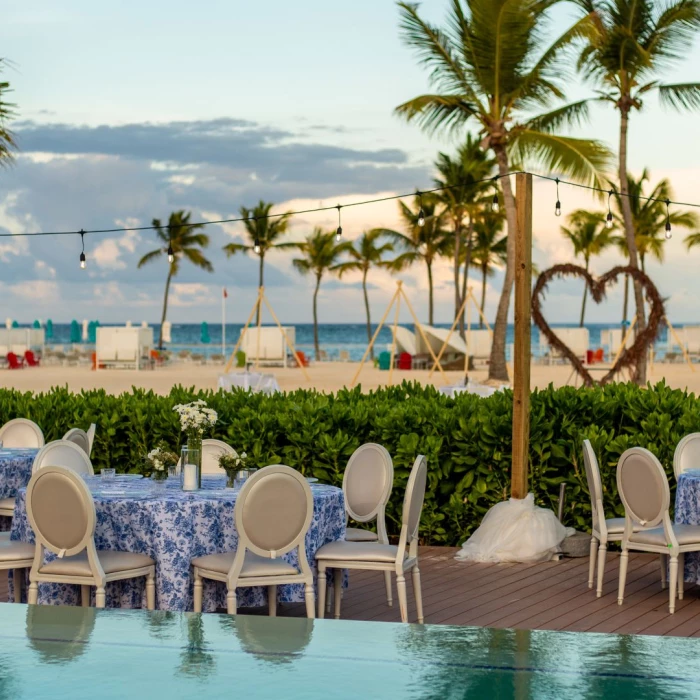 Dinner reception at Margaritaville Island Reserve Cap Cana