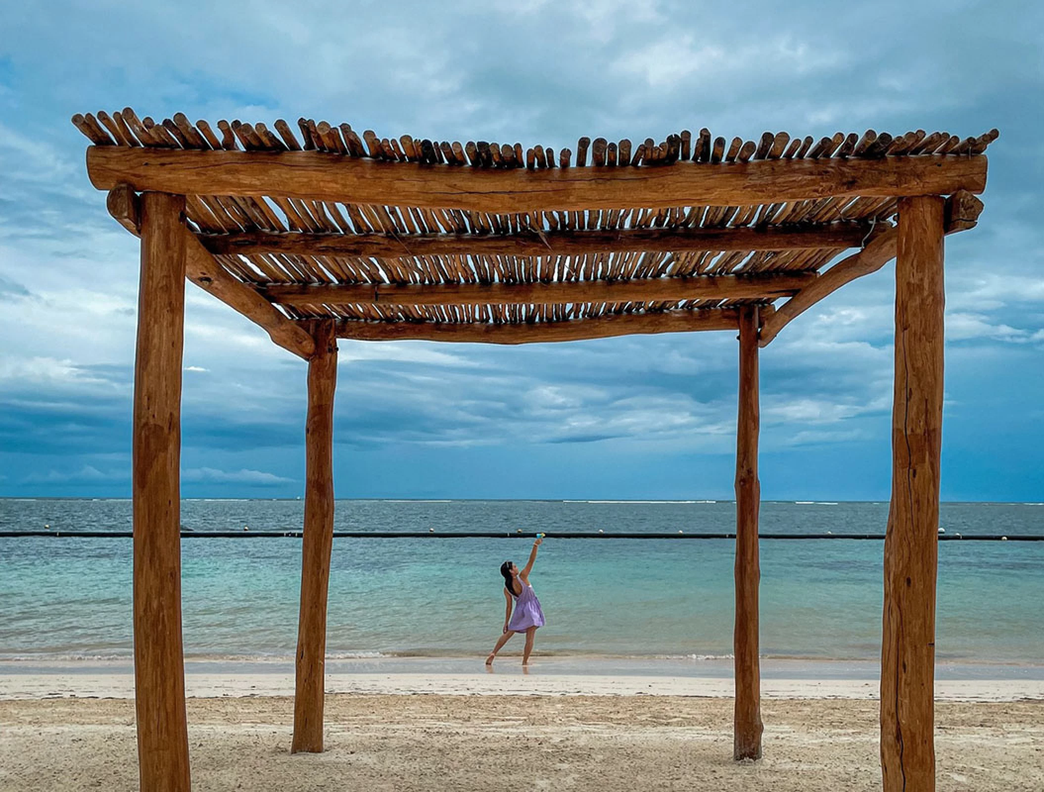 Beach Gazebo venue at Margaritaville Island Reserve Riviera Cancun.