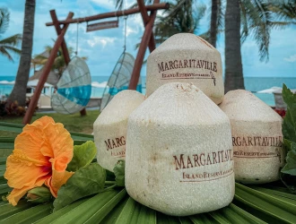 Natural Coco-Loco at Margaritaville Island Reserve Riviera Cancun.