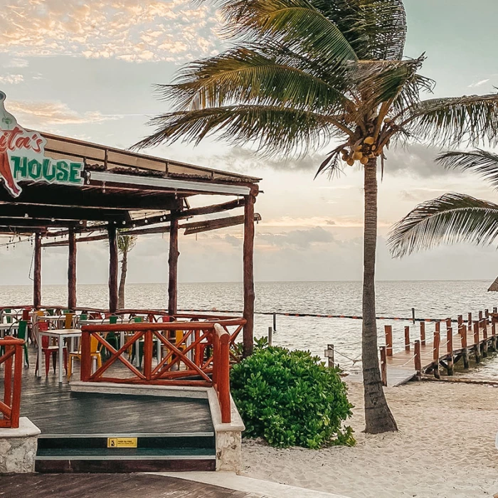 Rita's Taco House restaurant at Margaritaville Island Reserve Riviera Cancun.