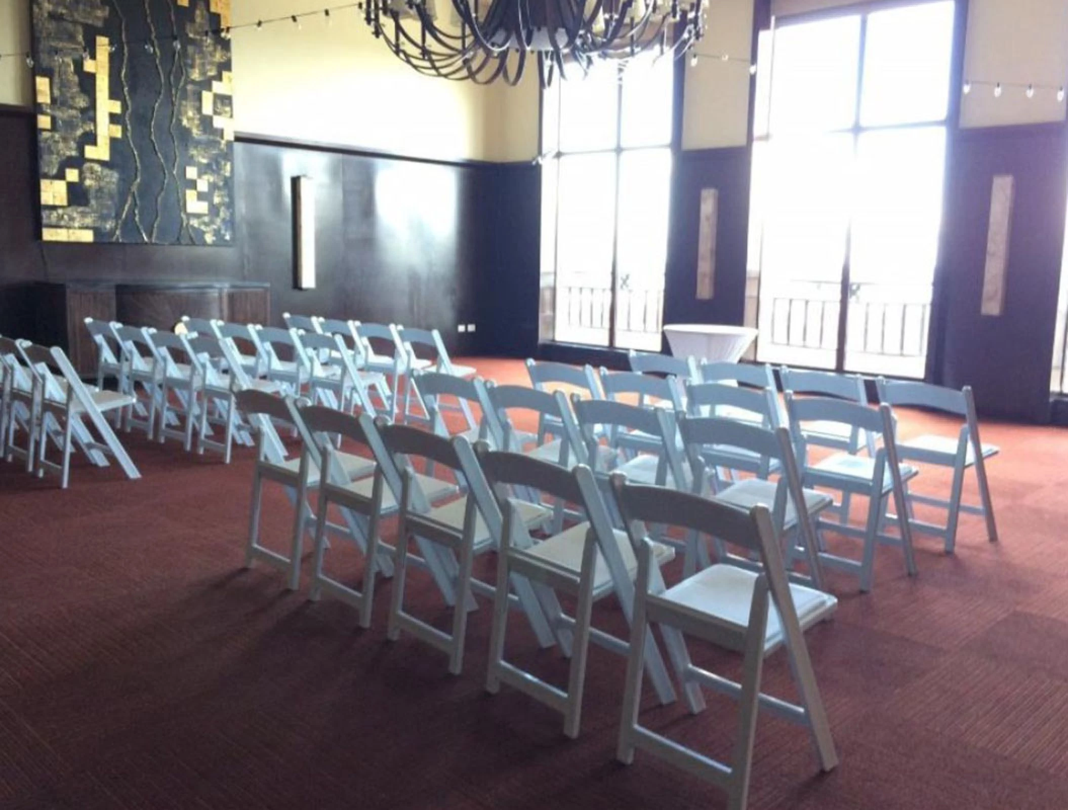 Reception decor in Ballroom at Margaritaville Island Reserve Riviera Cancun